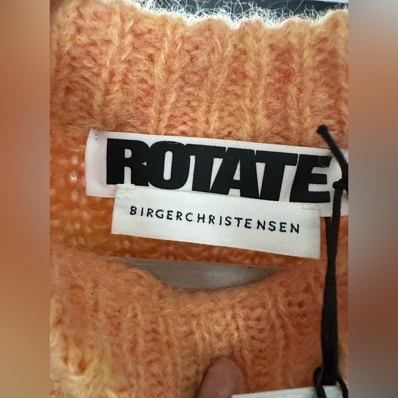 NWT ROTATE Adley Logo Sweater & Susanna Shorts Wool Alpaca Knit 34 fits 2 to 6 - Picture 7 of 11